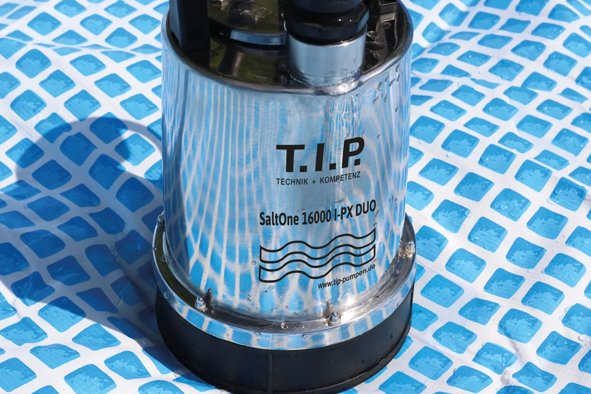 T.I.P. Salzwasser Tauchpumpe SaltOne 16000 l/h 10 m I PX 900 Watt