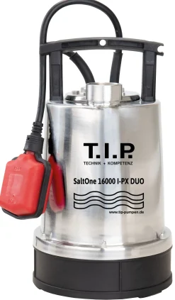 T.I.P. Salzwasser Tauchpumpe SaltOne 16000 l/h 10 m I PX 900 Watt
