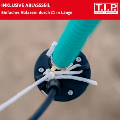 T.I.P. Tiefbrunnenpumpe BigWell 90/53 AUT, 900 Watt, 5.400 l/h, Edelstahl