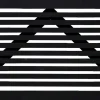 Tokyo Einzeltor Breit - 150 x 90 cm - schwarz