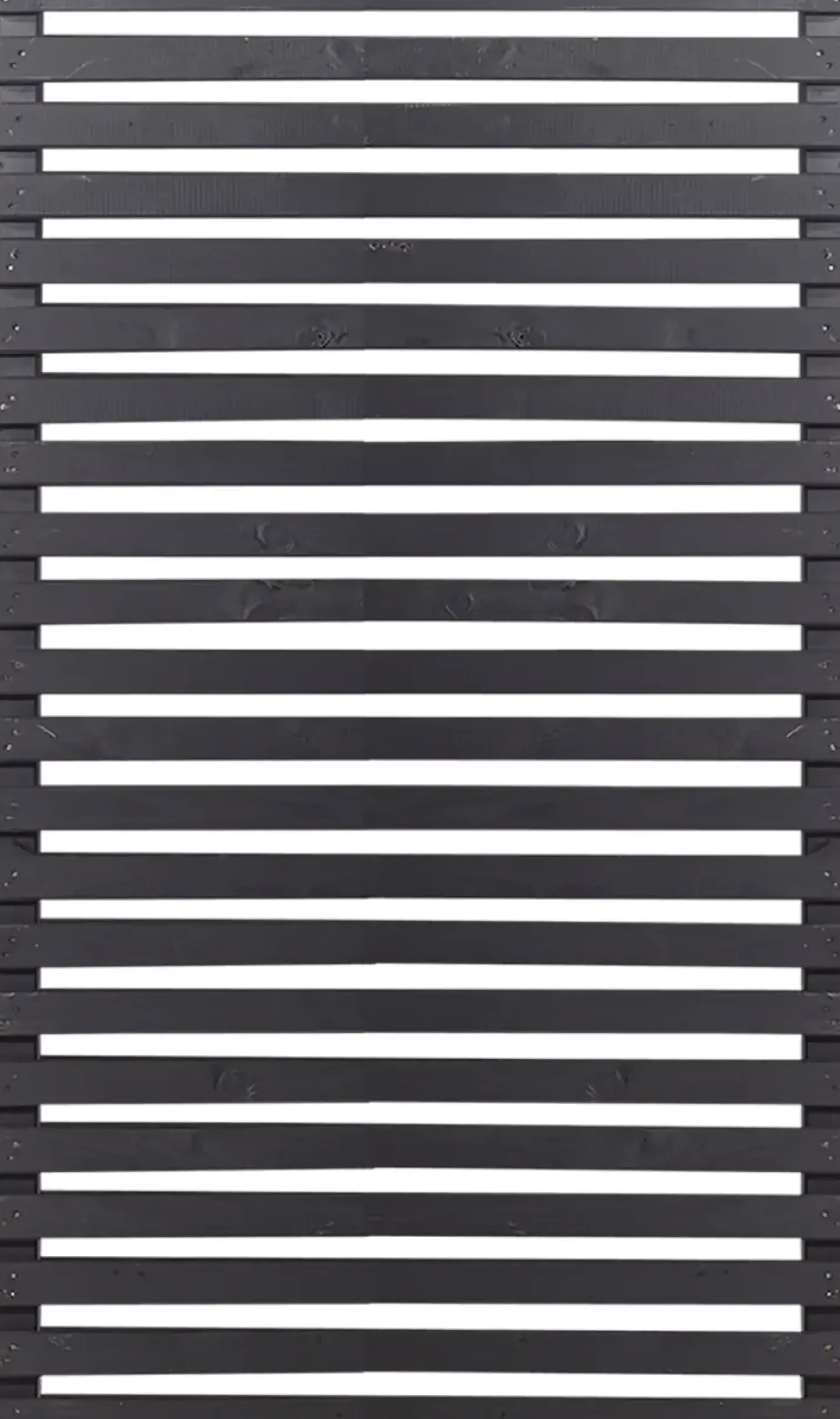 Tokyo Zaun - 83 x 140 cm - schwarz