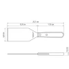 Tramontina Landhaus Grillspachtel 25 cm