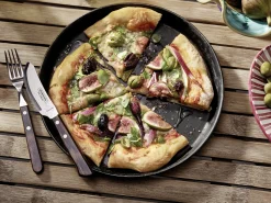 Tramontina Pizzamesser 21 cm Edelstahl mit Holzgriff