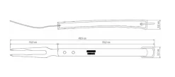 Tramontina Tranchiergabel Extreme, 47 cm