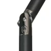 TrendLine Balkon-Halbschirm anthrazit, Spannweite: 260 cm, Tiefe: 120 cm