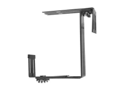 TrendLine Blumenkastenhalter anthrazit 2-fach verstellbar - 2 Stück