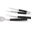 TrendLine Grillbesteck Set Edelstahl mit Kunststoffgriffen