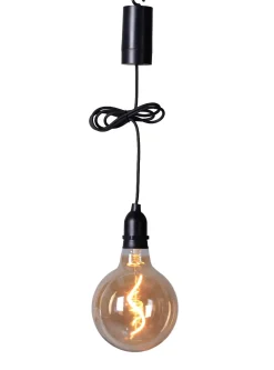 TrendLine LED Hängeleuchte Edison Ø 12,5 cm warmweiß, für Außen, 16 LED