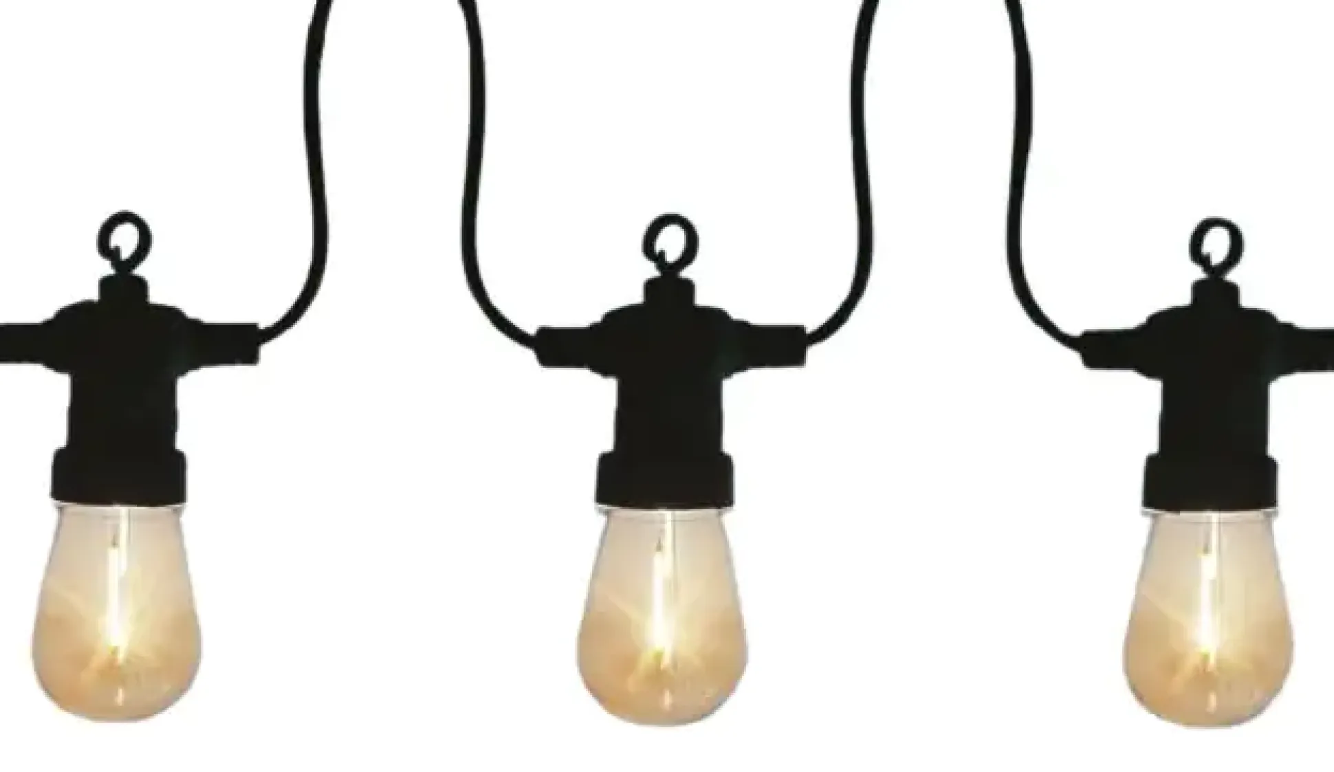 TrendLine LED Lichterkette 10 LED Edison Birne für Außen, LED Technik