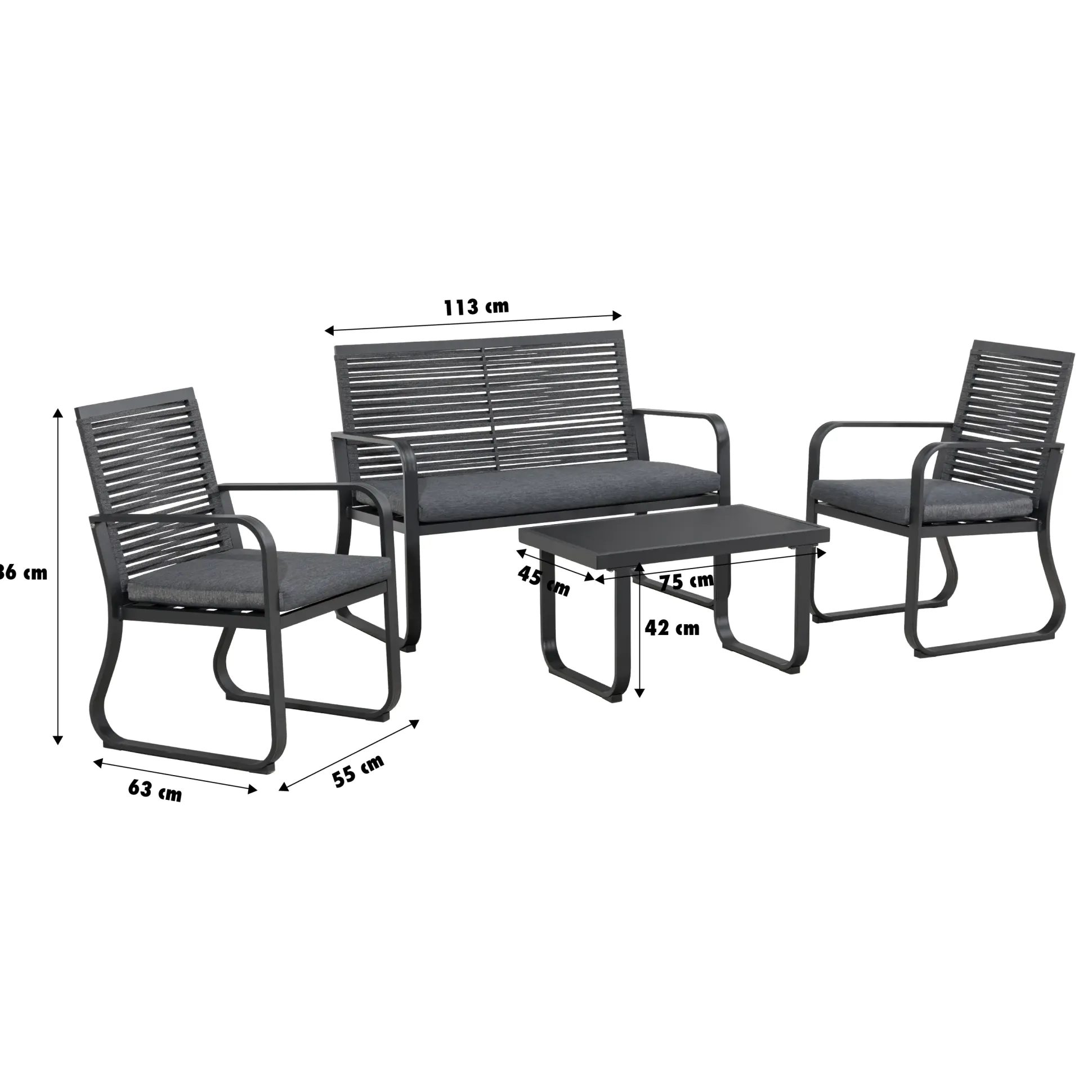 TrendLine Lounge Set Bari