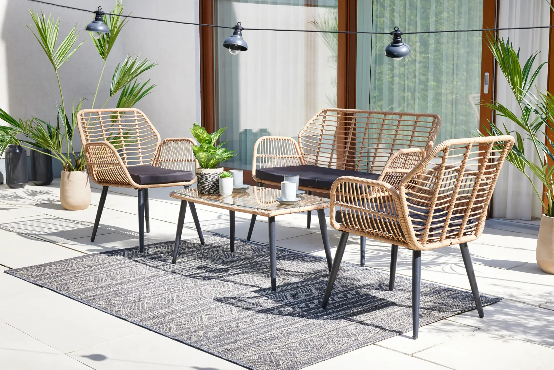 TrendLine Loungeset Larisa 4-teilig