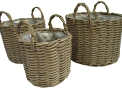 TrendLine Pflanzkorb Ø 38 x 31 cm beige