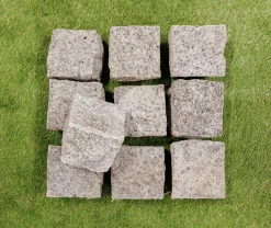 TrendLine Pflasterstein Granit 9 x 9 x 5 cm grau