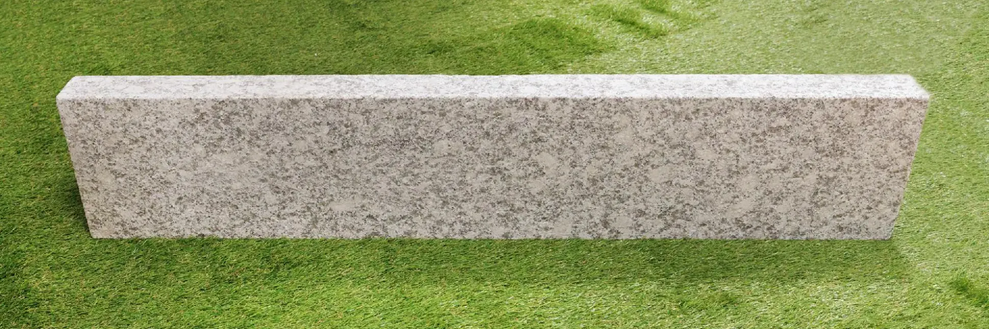 TrendLine Randstein Granit 100 x 16 x 6 cm grau
