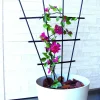 TrendLine Rankgitter 90 cm PE schwarz