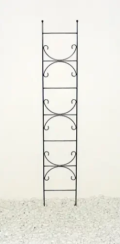 TrendLine Rankhilfe Metall 180 cm dunkelgrau