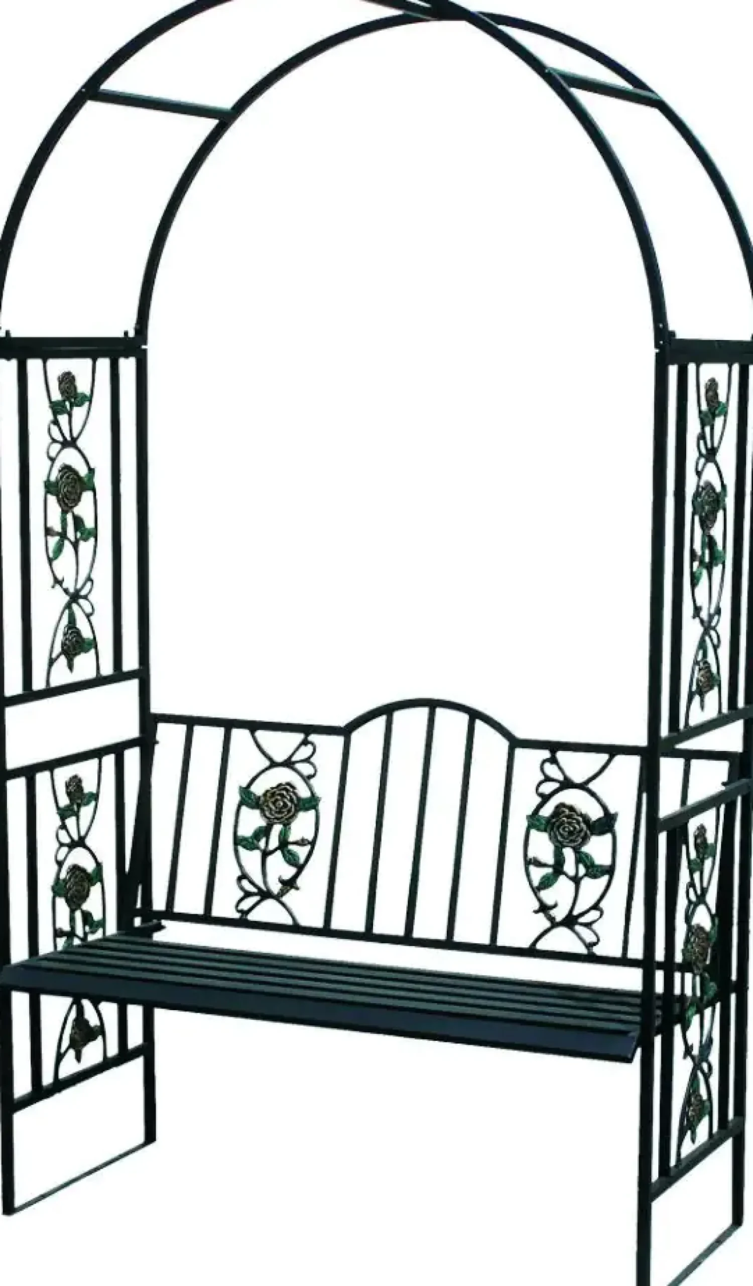 TrendLine Rosenbogen mit Bank 122 x 52 x 213 cm