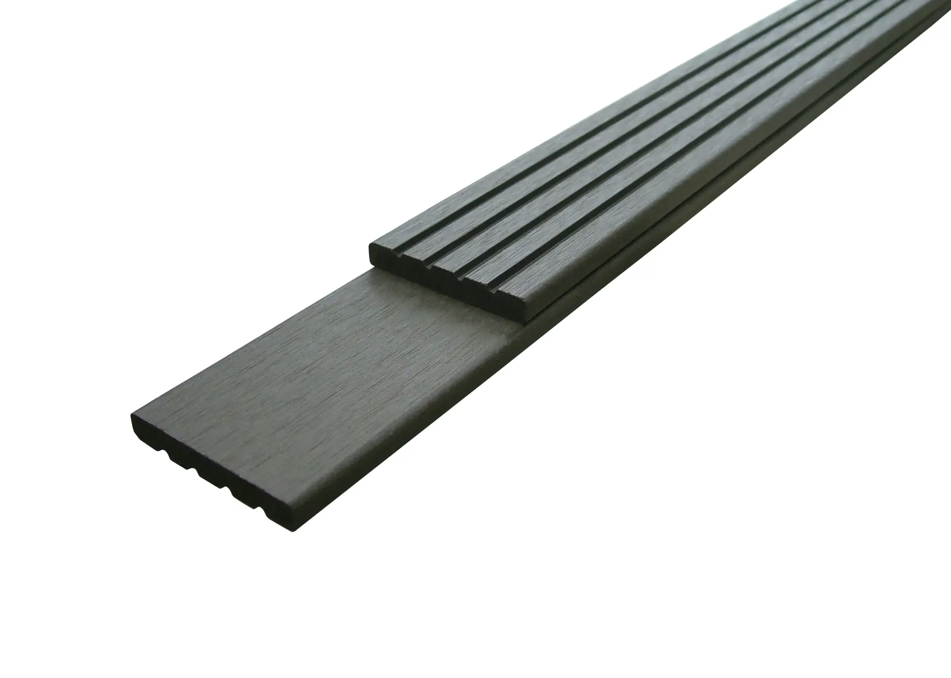 TrendLine Seitenpaneel WPC 300 x 60 x 0,8 cm grau