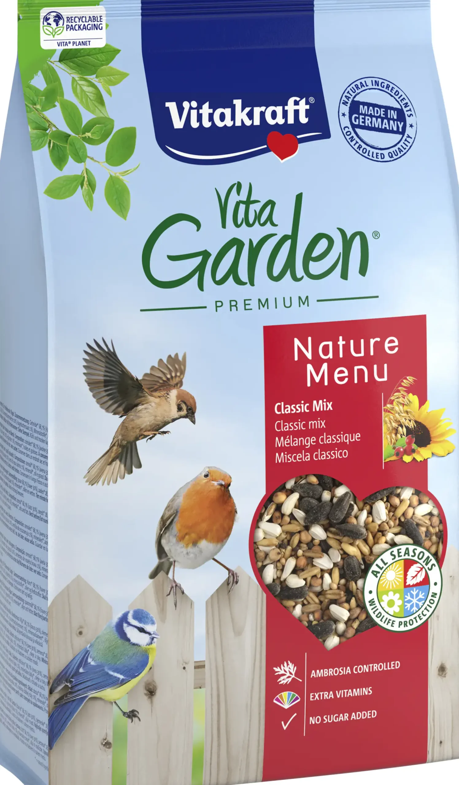 Vitakraft VitaGarden® Classic-Mix 1kg GVO 1 kg