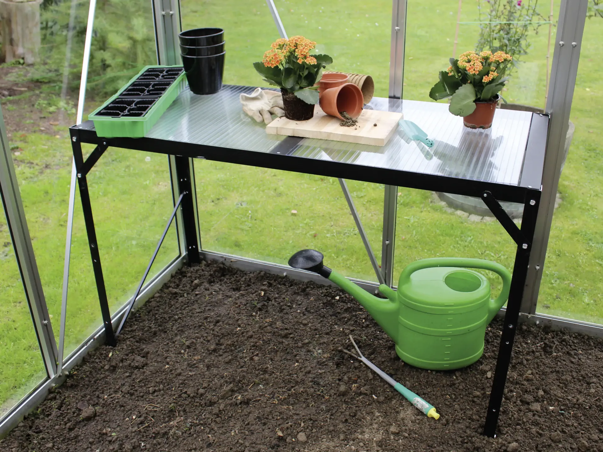Vitavia Alutisch 121 x 54 x 76 cm schwarz 16 mm HPK