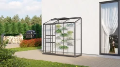 Vitavia Anlehngewächshaus Styx 1300 65 x 192 cm 3 mm ESG