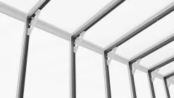Vitavia Anlehngewächshaus Nachrüstset Helena 7000 aluminium 3 mm ESG