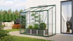 Vitavia Anlehngewächshaus Styx 3300 128 x 254 cm 3 mm ESG