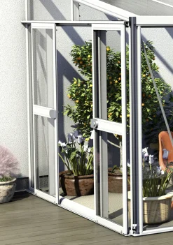 Vitavia Doppelschiebetür-Set Helena Athena 119 x 176 cm 3 mm ESG