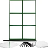 Vitavia Doppelschiebetür-Set Sirius smaragd 3 mm ESG