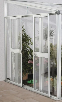 Vitavia Doppelschiebetürset Helena Athena 119 x 176 cm 3 mm Sicherheitsglas