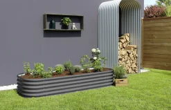 Vitavia Erweiterung Stretched zu Hochbeet 401 80 x 40 cm granit