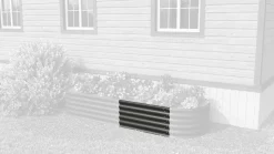 Vitavia Erweiterung Stretched zu Hochbeet 401 80 x 40 cm schwarz
