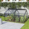 Vitavia Frühbeet Gaia Jumbo HKP 119 x 83 x 72 cm schwarz
