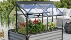 Vitavia Frühbeet Gaia Jumbo ESG 119 x 83 x 72 cm schwarz