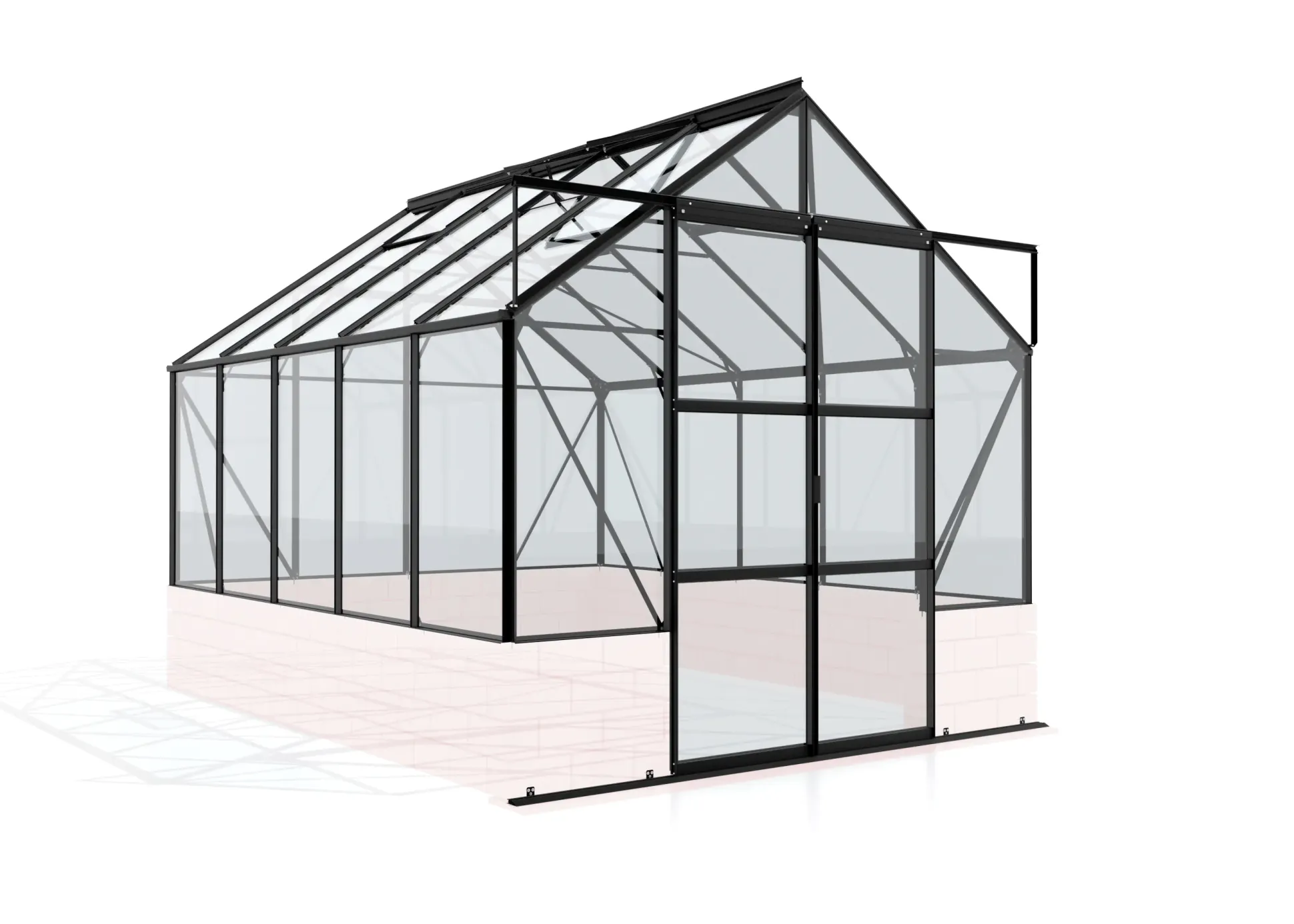 Vitavia Gewächshaus Cassandra 8300 257 x 324 cm 3 mm ESG