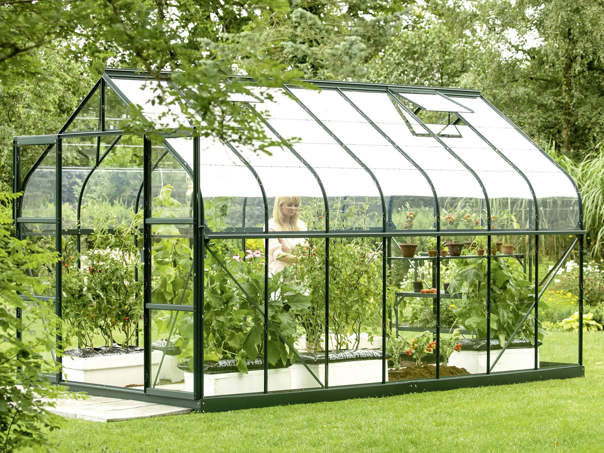 Vitavia Gewächshaus Dione 11500 264 x 445 cm 3 mm ESG