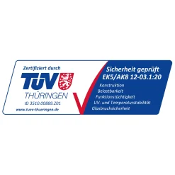 Vitavia Gewächshaus Domus 9900 257 x 386 cm 3 mm ESG