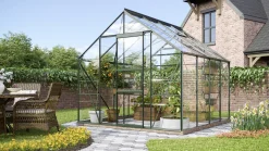 Vitavia Gewächshaus Merkur 6700 254 x 254 cm 3 mm ESG