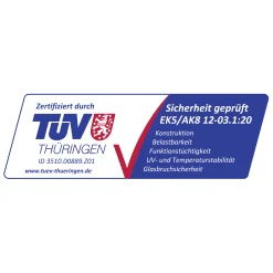 Vitavia Gewächshaus Merkur 11500 254 x 441 cm 3 mm ESG