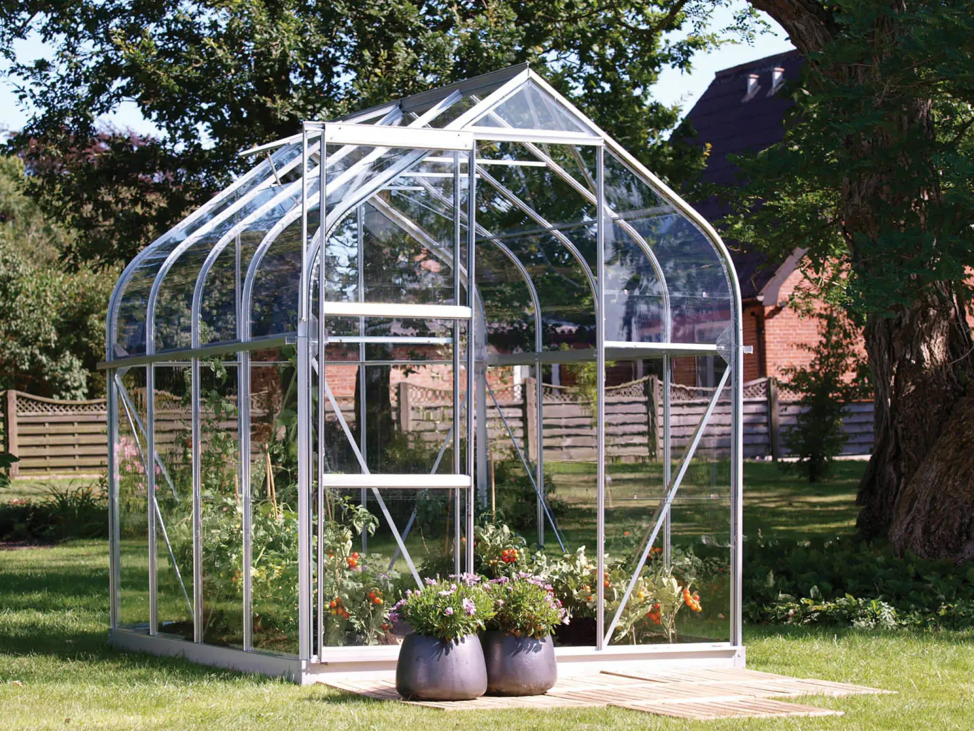 Vitavia Gewächshaus Orion 5000 202 x 257 cm 3 mm ESG