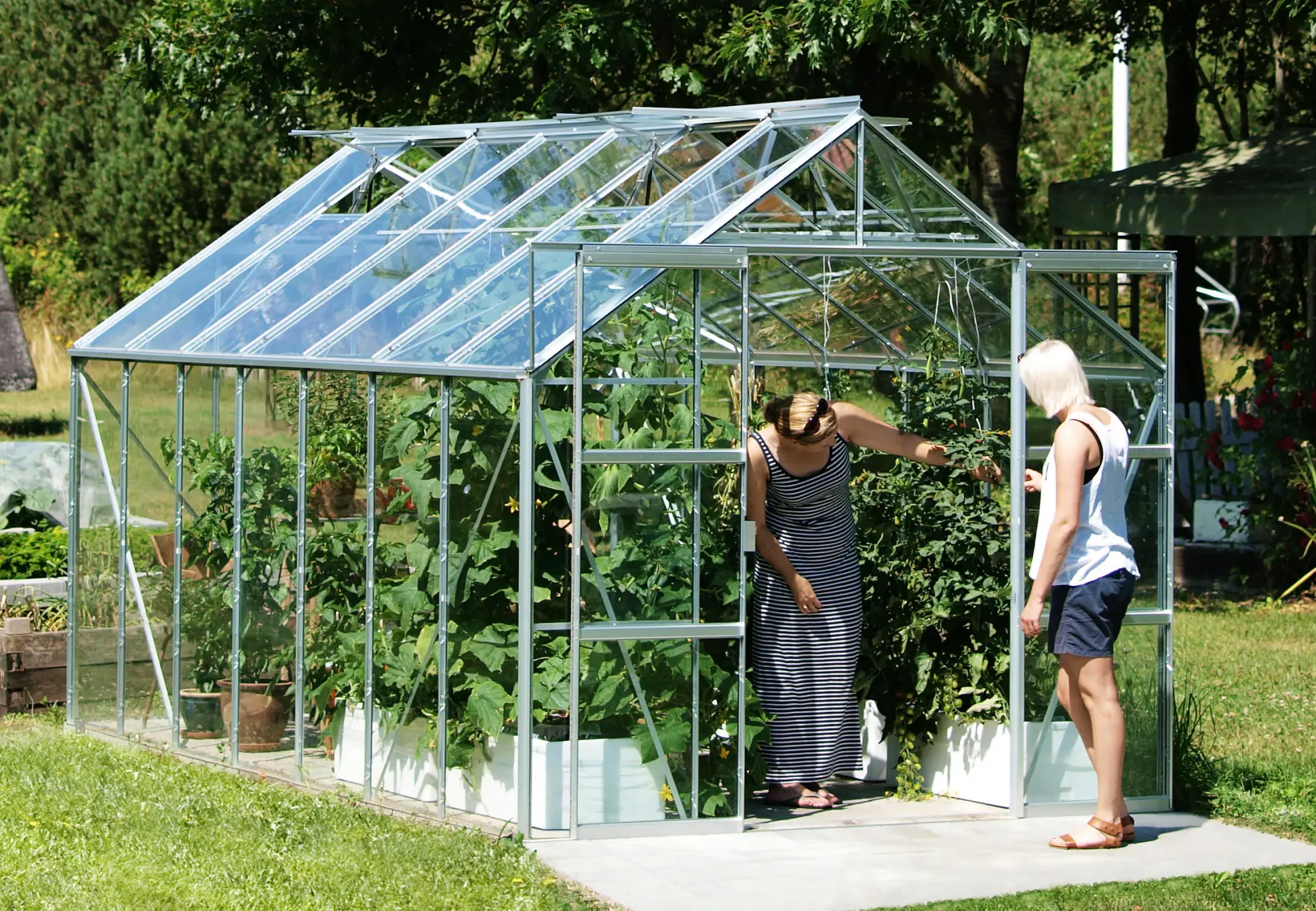 Vitavia Gewächshaus Uranus 11500 ESG 3 mm 254 x 441 cm