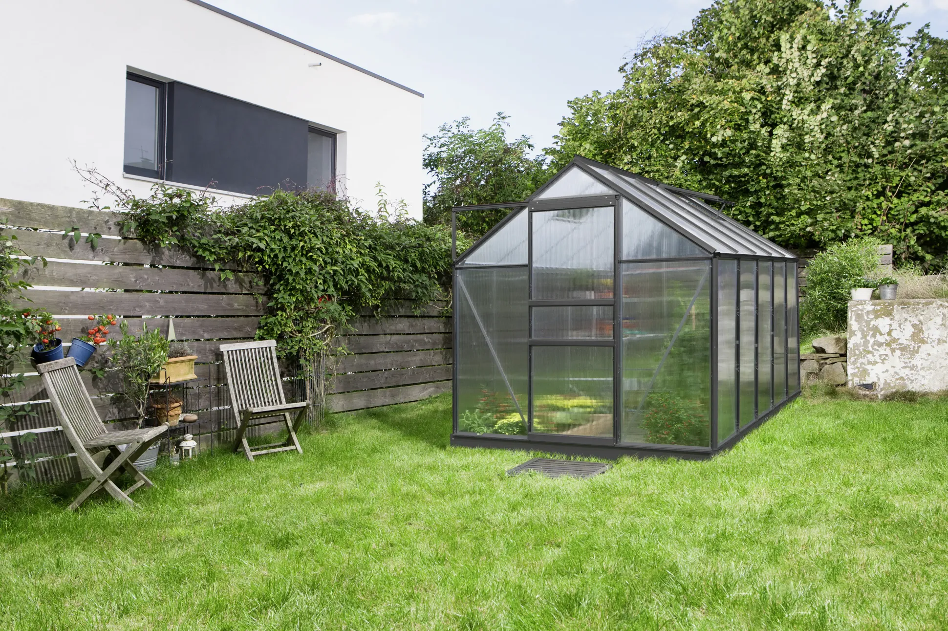 Vitavia Gewächshaus Venus 6200 192 x 317 cm 4 mm HPK