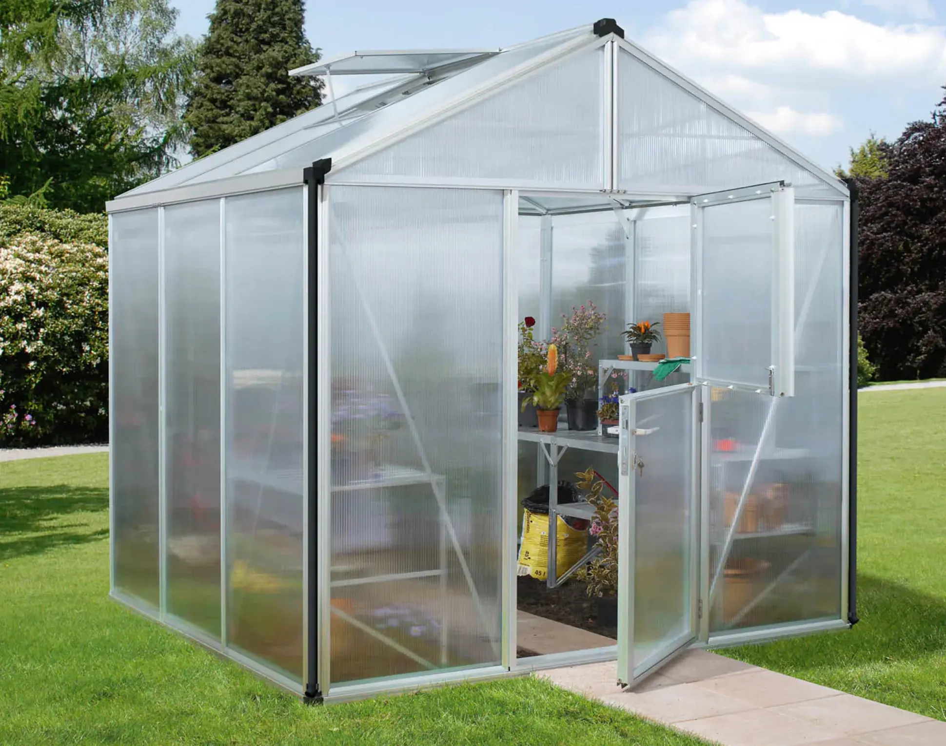 Vitavia Gewächshaus Zeus 6200 HPK 10 mm 266 x 250 cm