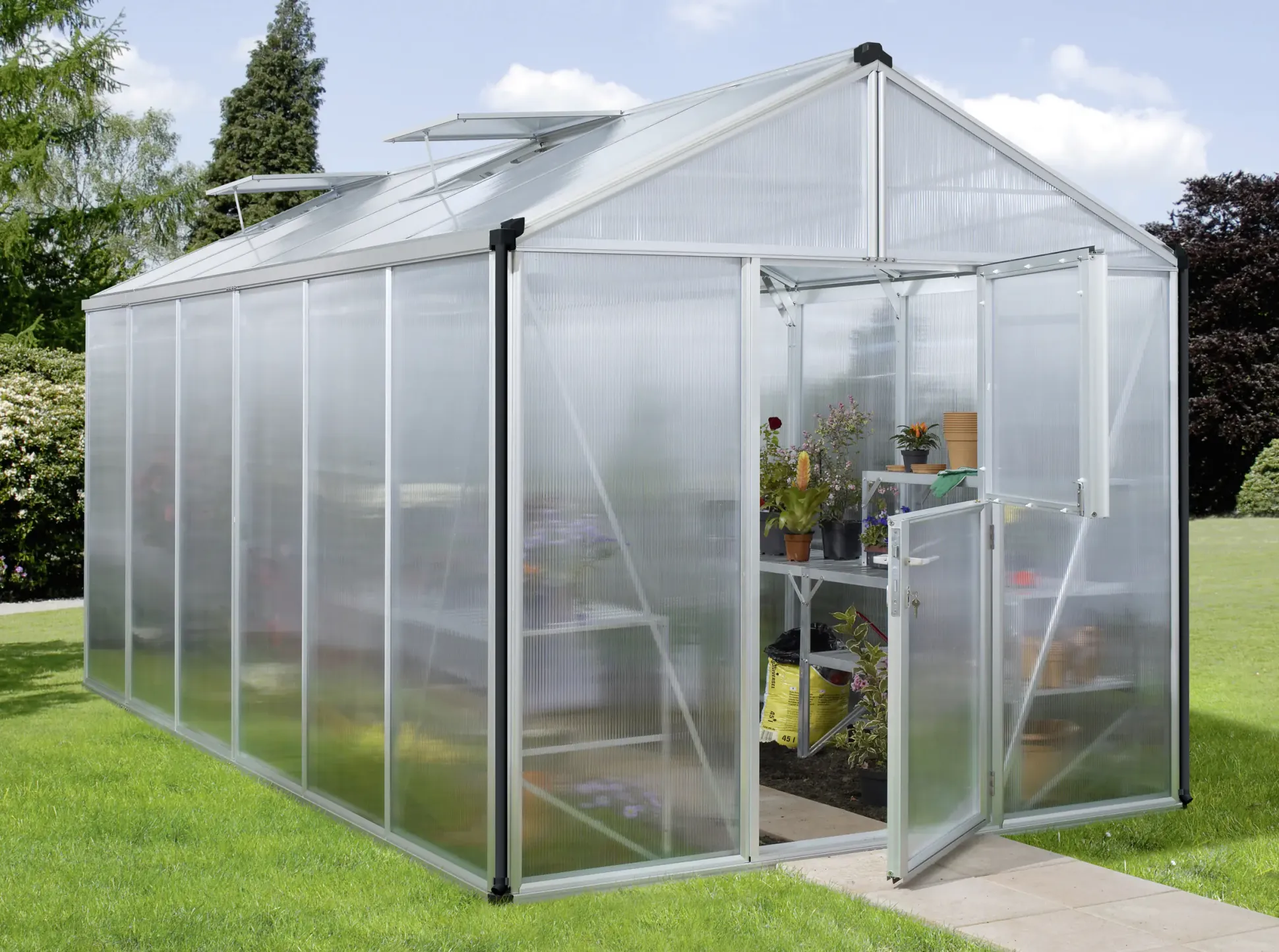 Vitavia Gewächshaus Zeus 11900 HPK 10 mm 266 x 473 cm
