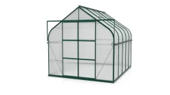 Vitavia Gewächshaus-Set Dione 8300 HKP 4 mm smaragd 254 x 316 cm
