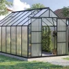 Vitavia Gewächshaus-Set Uranus 11500 HKP 4 mm schwarz 254 x 441 cm