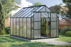Vitavia Gewächshaus-Set Uranus 9900 HKP 6 mm smaragd 254 x 379 cm