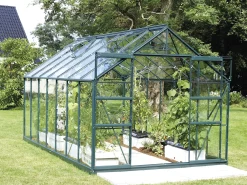 Vitavia Gewächshaus-Set Uranus 11500 ESG 3 mm smaragd 254 x 441 cm