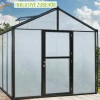 Vitavia Gewächshaus-Set Zeus 6200 HKP 10 mm schwarz 266 x 249 cm