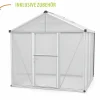 Vitavia Gewächshaus-Set Zeus 6200 HKP 16 mm alu 266 x 249 cm